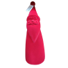 PERE NOEL FLOQUE ROUGE 30CM à la pièce