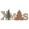 DECORATION ECRITURE "XMAS" H10.5CM /1P