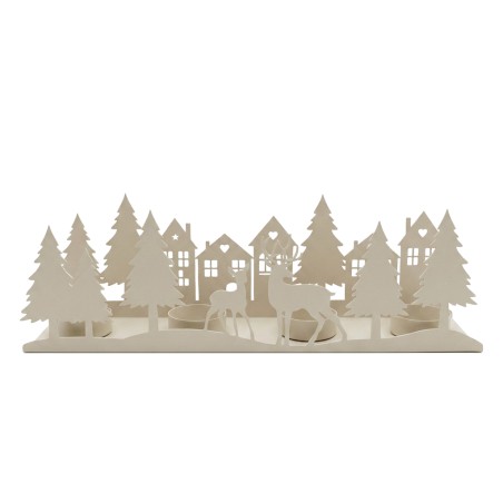 DECOR NOEL BOUGEOIRE FER H09 X 30CM les 2P