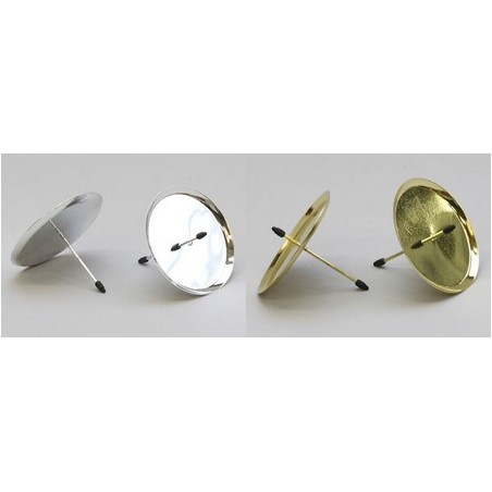 PIQUE PORTE-BOUGIE METAL 60MM/4P