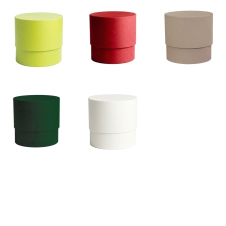 BOITE A CHAPEAU RONDE UNI H12 à16CM set 3P