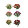 BOUQUET ROSE+GYPSO 24 fleurs /12P