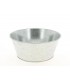 ZINC-BASSINE 020 CM naturel H9CM / 1 PIECE