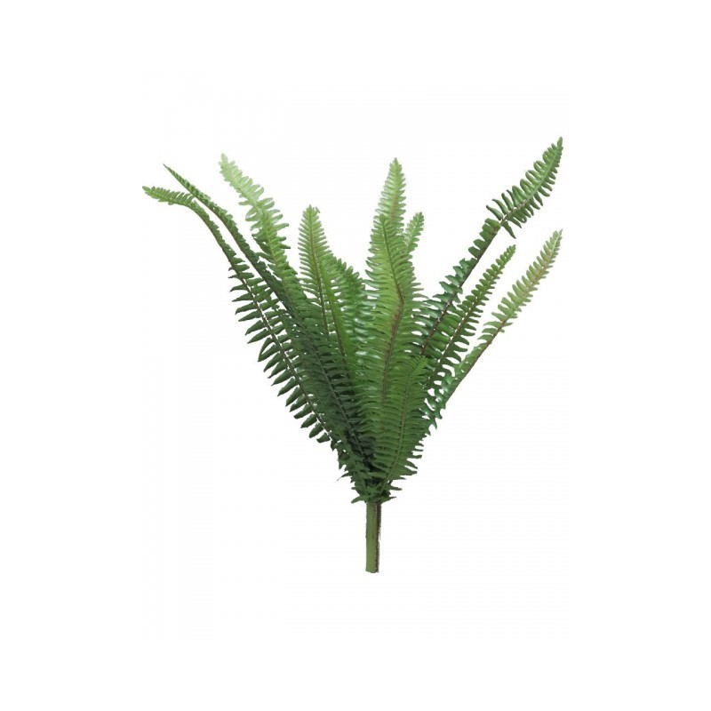 FEUILLE FOUGERE SIMMS VERTE  41CM à la pièce