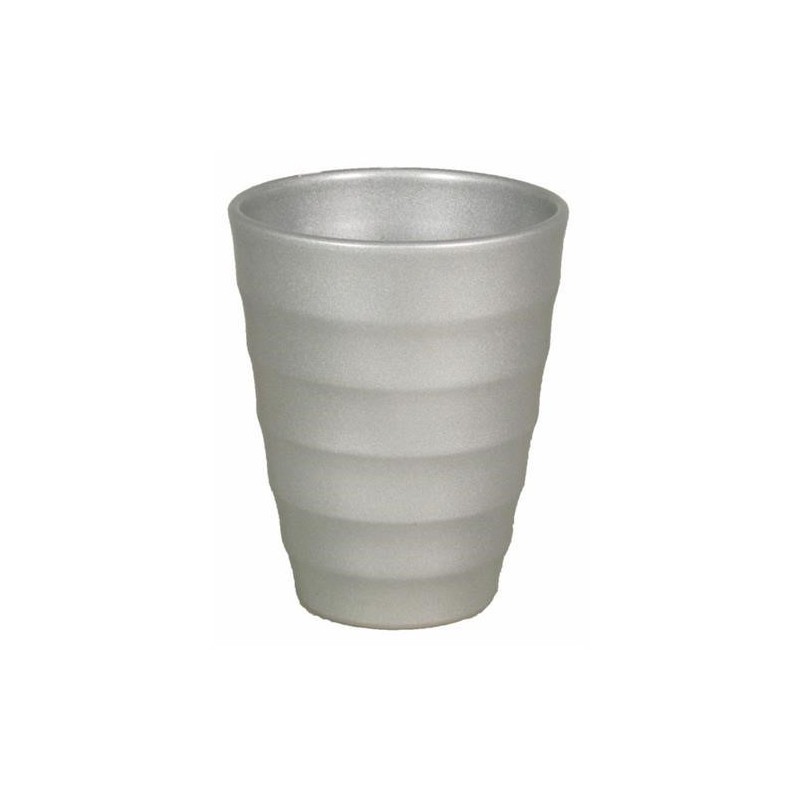 C.POT ORCHIDEE VAGUE METAL 014CM H17CM /6P