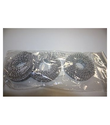 FIL ALU DECO SPIRALE 1CM rouleau /3P