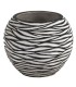 C.POT BOULE ZEBRE 08 H15CM la pièce