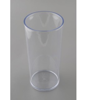 BEREL TRANSPARENT VASE 12X12 H25