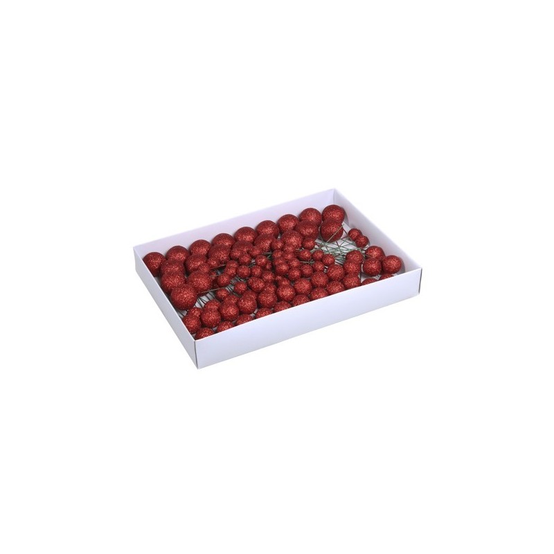 BOULE UNIE BRILLANTE 020-30-40MM /100P