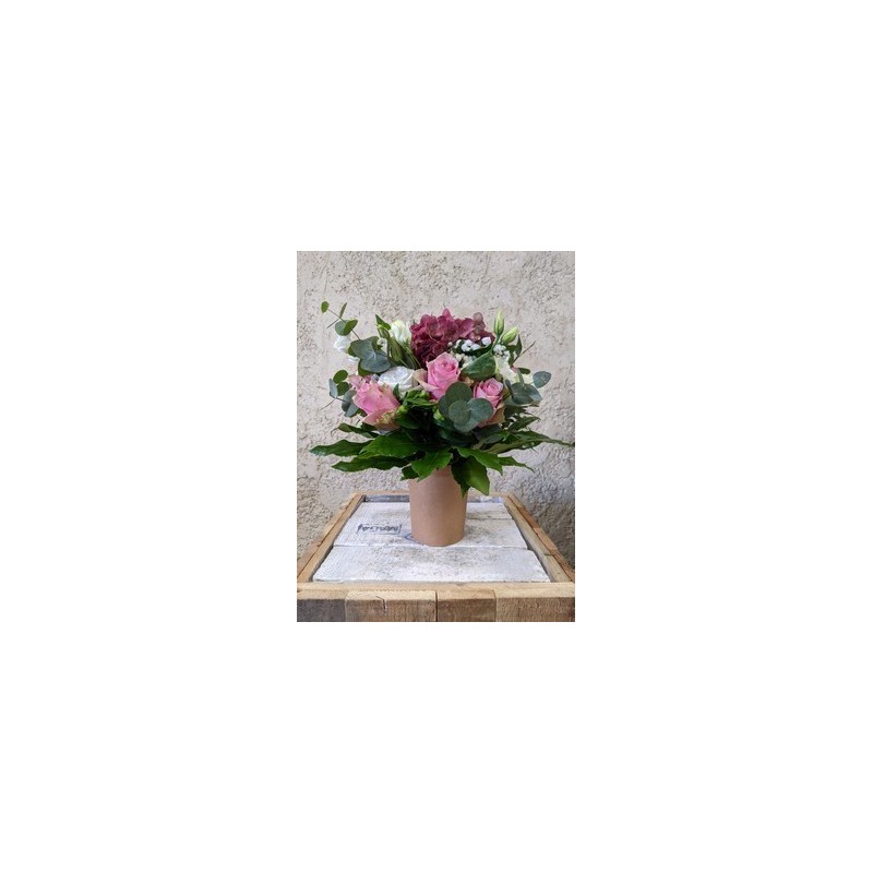 FLOWER CUP NATUREL 011.5 H13.5CM les 20P