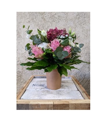 FLOWER CUP NATUREL 011.5 H13.5CM les 20P