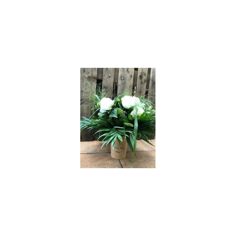 FLOWER CUP PERSONNALISE 011.5 H13.5CM les 500P