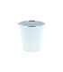 ZINC-C.POT BORD ALU 028 H25CM /1P
