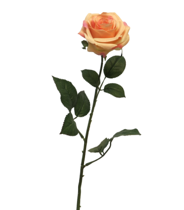 FLEUR ROSE DE DIJON 64CM à la pièce