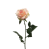 FLEUR ROSE DE DIJON 64CM à la pièce
