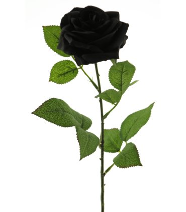 FLEUR ROSE DE DIJON 64CM à la pièce