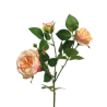 FLEUR ROSE ITALIAN 3 fleurs 61CM /1P