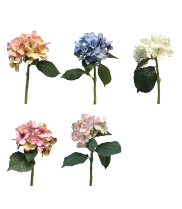 FLEUR HYDRANGEA ARTIST 48CM à la tige