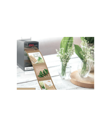 ETIQUETTE ADHESIVE ROULEAU 500 étiquettes