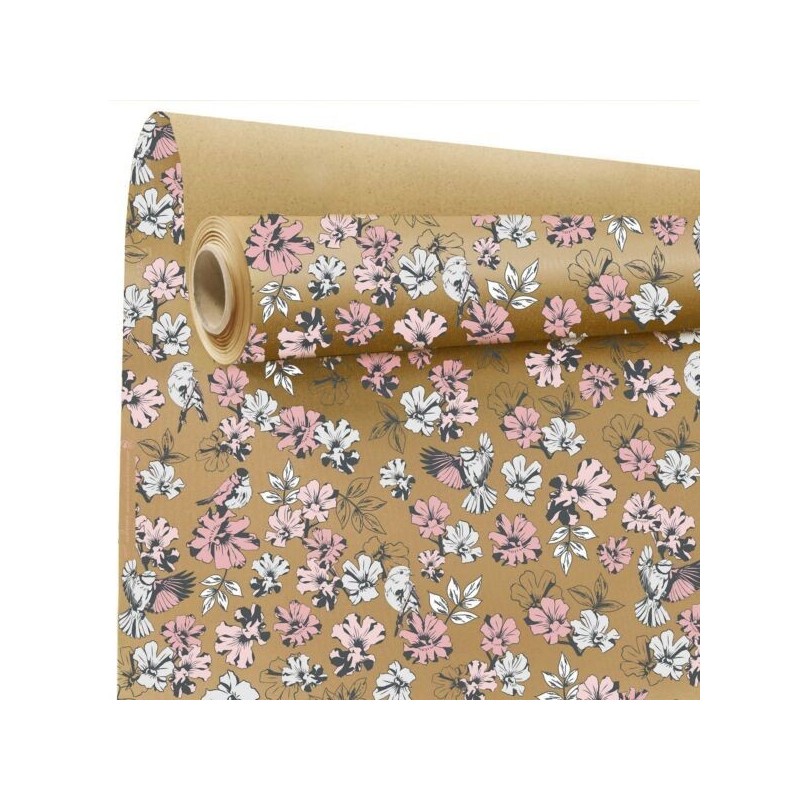 PAPIER KRAFT IMPRIME ETANCHE 79X25M