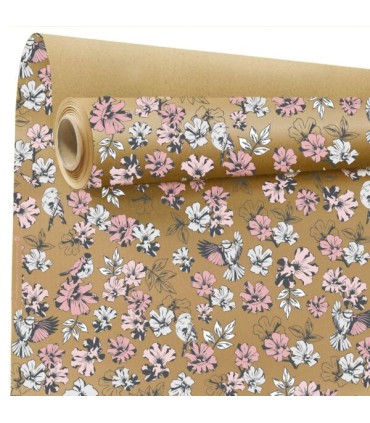 PAPIER KRAFT IMPRIME ETANCHE 79X25M