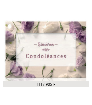 JESO CARTE "FLEUR DE FLEUR" /10P