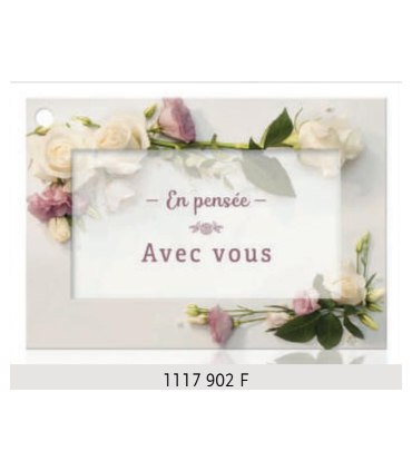 JESO CARTE "FLEUR DE FLEUR" /10P