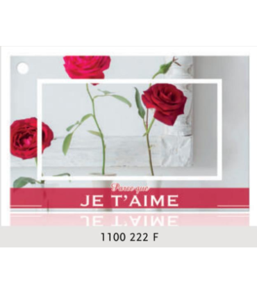 JESO CARTE "BRILLANTE"+ENVELOPPE/ 10P