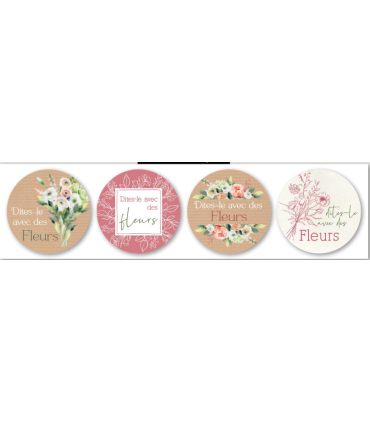 ETIQUETTE ADHESIVE ROULEAU 500 étiquettes