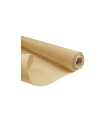 PAPIER KRAFT UNI fond nature 80CM x 50M