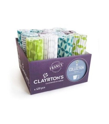 MANCHETTE CACHE POT FANTAISIE 16CM boxe 120p