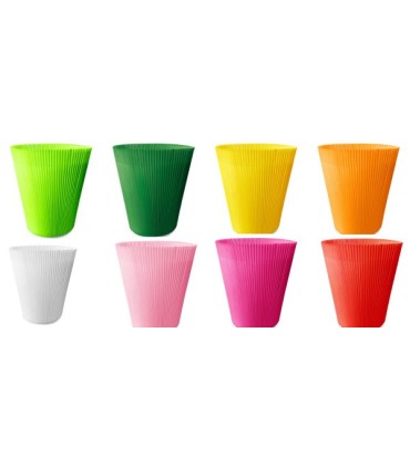 MANCHETTE CACHE POT UNIE 16 cm/ pce