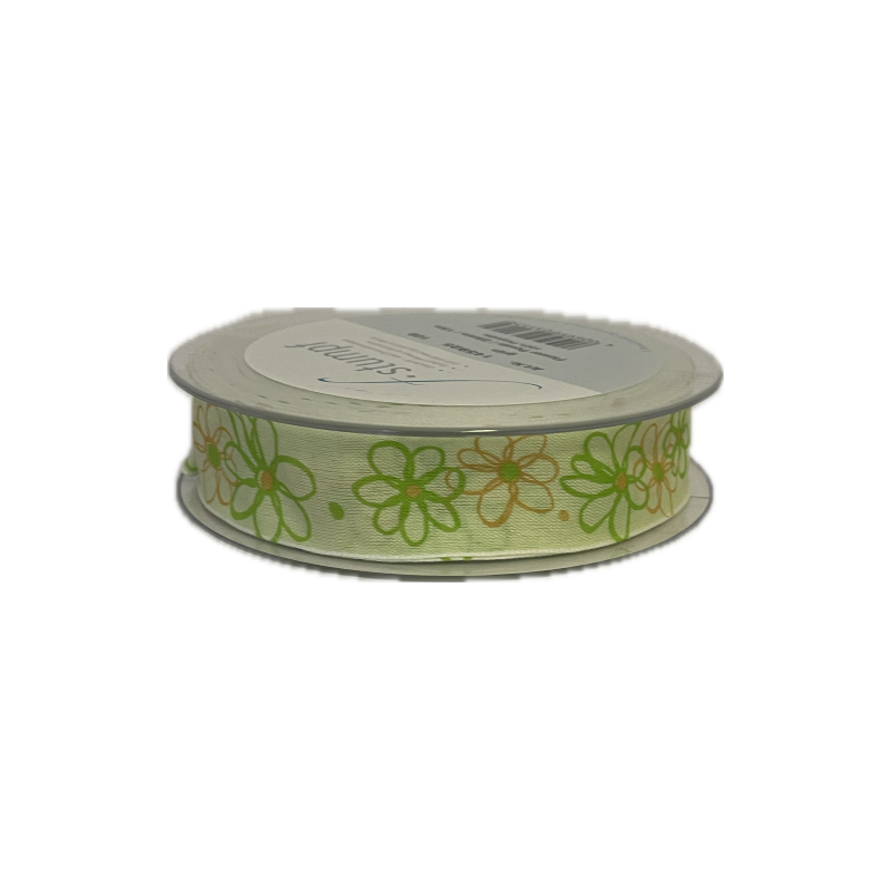 RUBAN FANTAISIE FLOWER 25MM x 15M