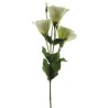 FLEUR LISIANTHUS 3 fleurs 53CM à la tige