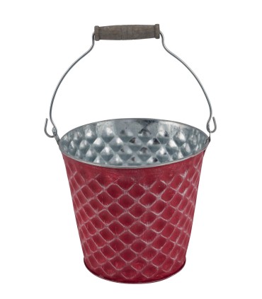 ZINC-SEAU LOSANGE 017 H15CM à la pièce