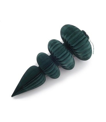 SAPIN EN PAPIER A SUSPENDRE 035 H78CM /1P