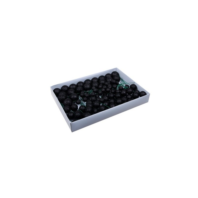 BOULE UNIE BRILLANTE 020-30-40MM /100P