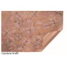 PAPIER KRAFT IMPRIME IMPERMEABILISE 80X40M