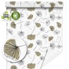 PAPIER KRAFT IMPRIME fond blanc 70CM x 50M 