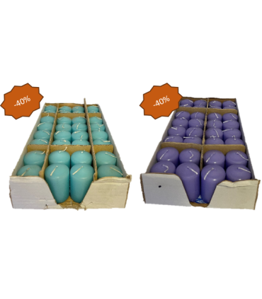 BOUGIE COULEUR 040X60 / 32 PIECES