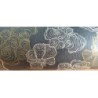 PAPIER KRAFT IMPRIME fond brun 70cm x 50M
