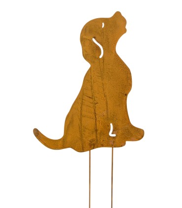 ANIMAL ROUILLE A PLANTER H44CM la pièce