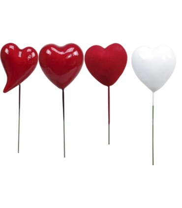 COEUR BOMBE 5.5CM pique les 24P