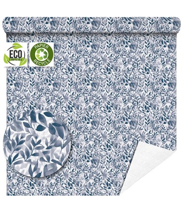 PAPIER KRAFT IMPRIME fond blanc 80cm X50M