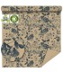 PAPIER KRAFT IMPRIME fond brun 80cm x 50M