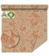 PAPIER KRAFT IMPRIME fond brun 80cm x 50M