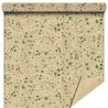 PAPIER KRAFT IMPRIME fond brun 80cm x 50M
