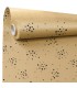 PAPIER KRAFT IMPRIME fond brun 70cm x 50M