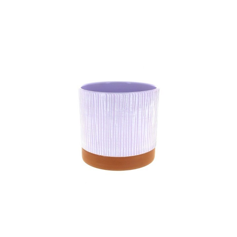 C.POT STRIE couleur FOND TERRA 012 H11CM /9P