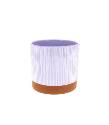 C.POT STRIE couleur FOND TERRA 012 H11CM /9P